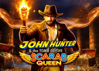 John Hunter and the Tomb of the Scarab Queen slot kapak görseli