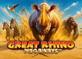 Great Rhino Megaways slot kapak görseli